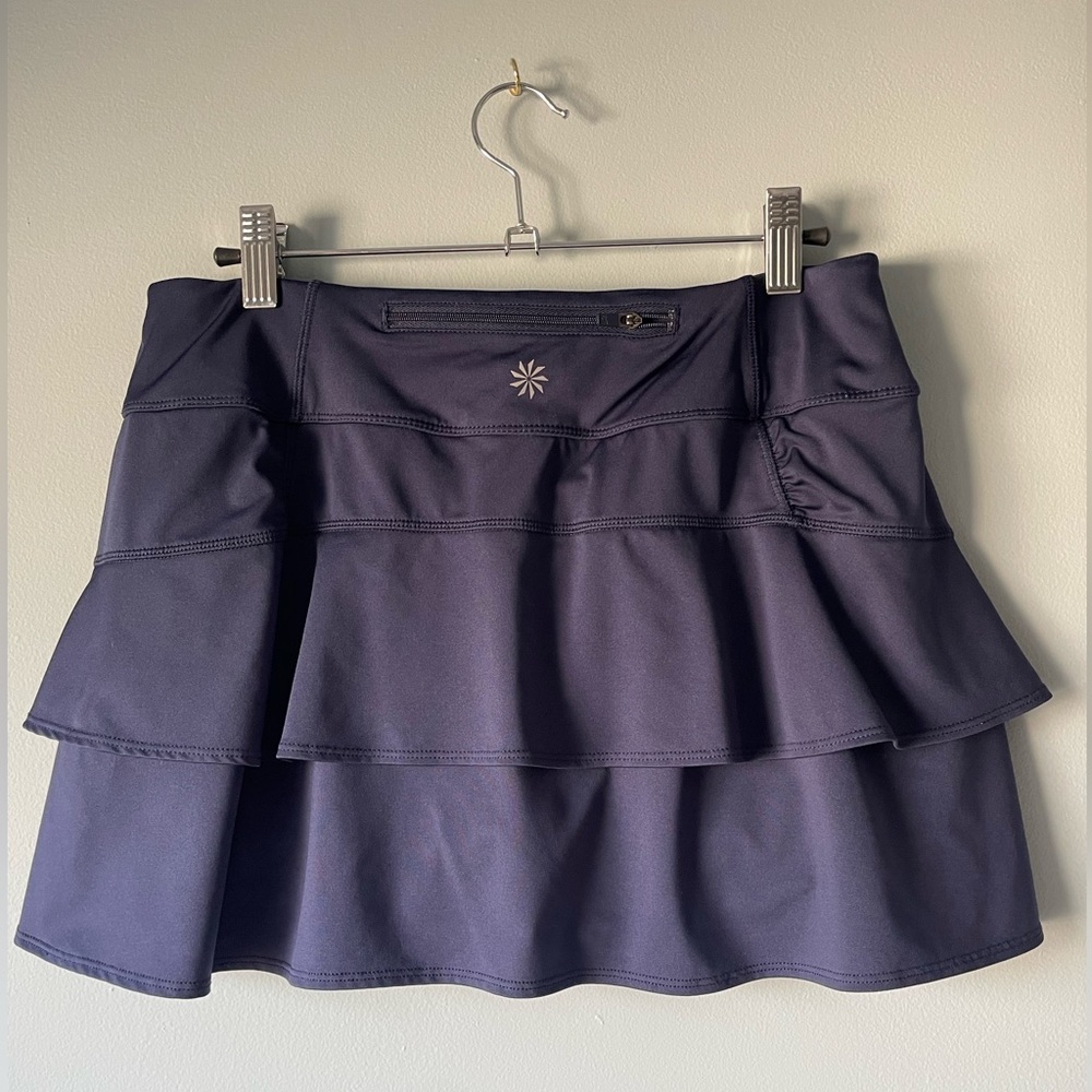 Athleta sweetness skirt tennis running athletic skort dark blue